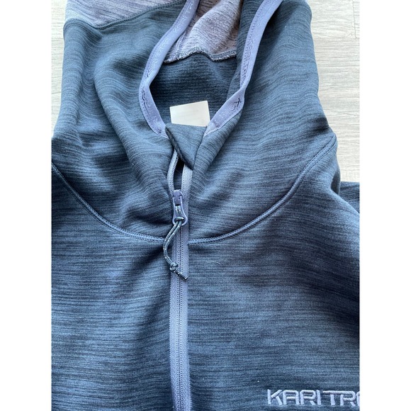 Kari Traa Sanne Hiking Midlayer Women's jacket blue size large - Picture 3 of 5